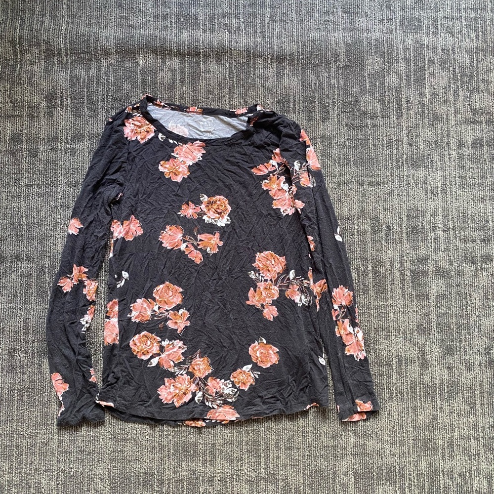 Floral long sleeve